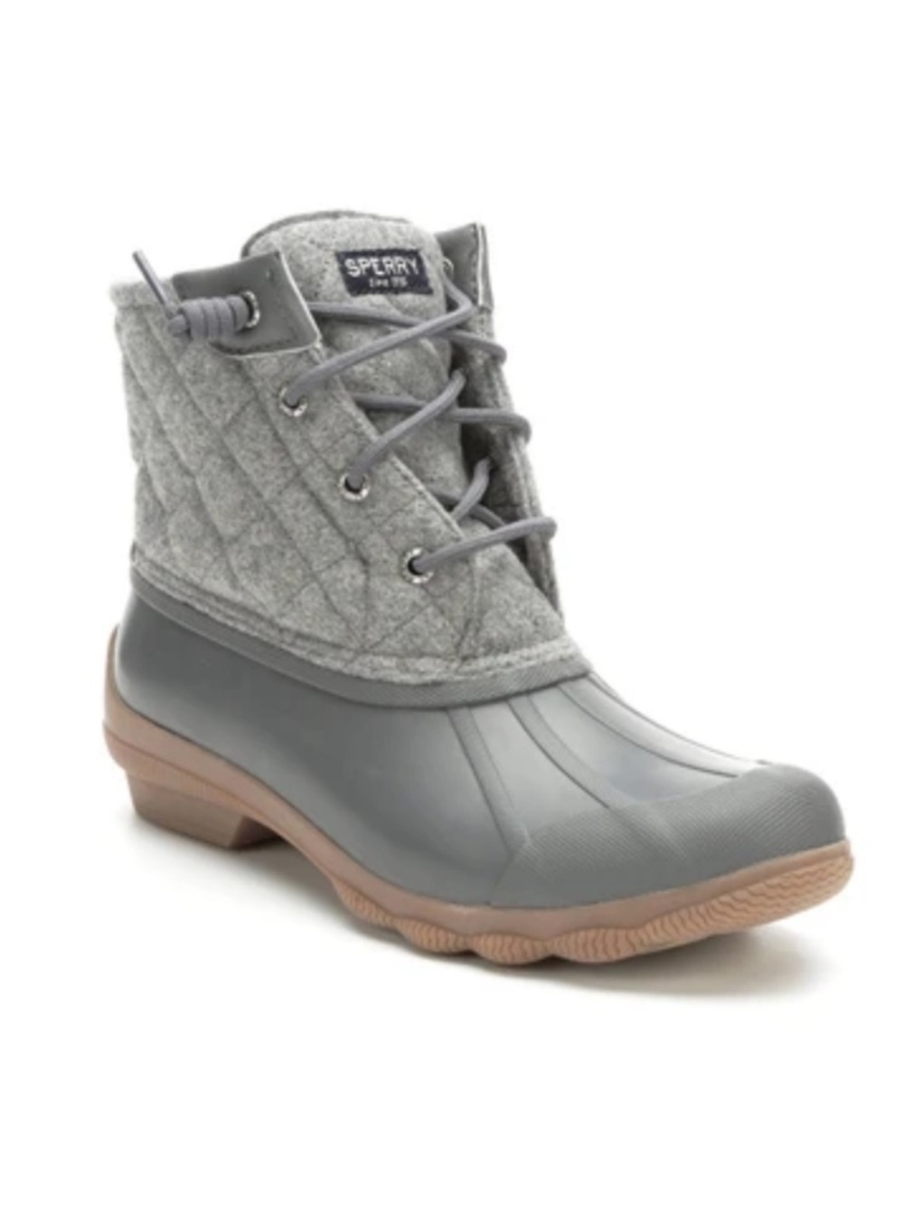 Sperry Syren Gulf Duck Boot, Quilted
Wool, Waterproof, Insulated, size 10